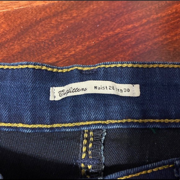 NWOT Outfitters Low Rise Dark Skinny Jeans 26 - Picture 5 of 8